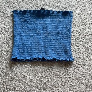 royal blue tube top